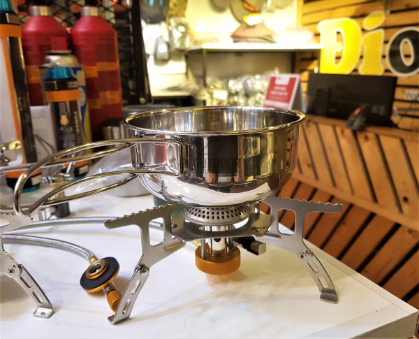 Bát gấp đa năng du lịch thép không gỉ