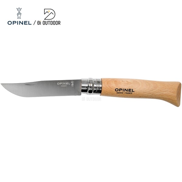 Dao gấp opinel no 8 thép không gỉ - stainless steel