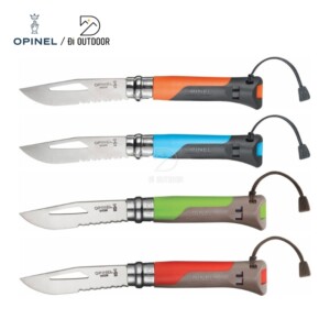 Dao Sinh Tồn Opinel No 8 Outdoor Knife Plastic Handle 4 Màu