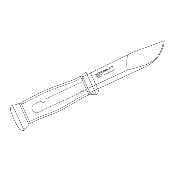 Dao dã ngoại morakniv outdoor 2000 stainless steel