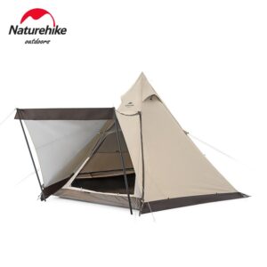 Lều cắm trại 4 người Glamping Naturehike NH20ZP013