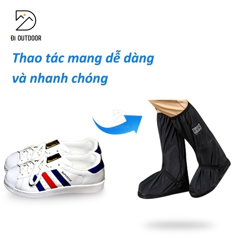 Ủng đi mưa - giày đi mưa nhựa pvc xếp gọn Ủng đi mưa - giày đi mưa nhựa pvc xếp gọn