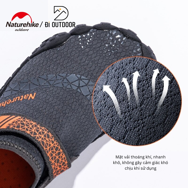 Giày lội suối thoát nước trekking naturehike nh20fs022 Giày lội suối thoát nước trekking naturehike nh20fs022