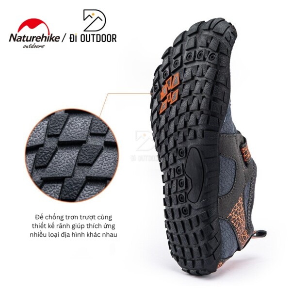 Giày lội suối thoát nước trekking naturehike nh20fs022