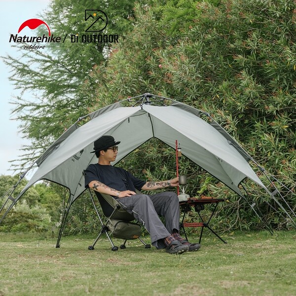 Lều tự bung - lều cắm trại 4 người naturehike nh21zp008