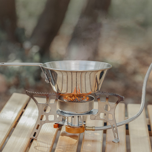 Bộ bát ăn dã ngoại 4 món bằng thép không gỉ - ảnh 2