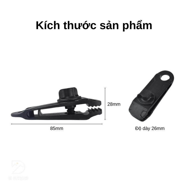 Kẹp căng tăng bạt, mái che, lều trại - tarp clips Kẹp căng tăng bạt, mái che, lều trại - tarp clips