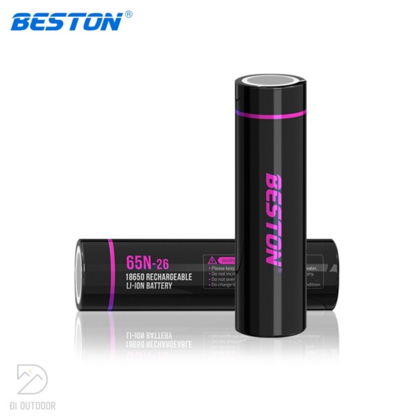 Pin sạc 18650 2600mah 3. 7v 5a beston 65n-26 lithium li-on