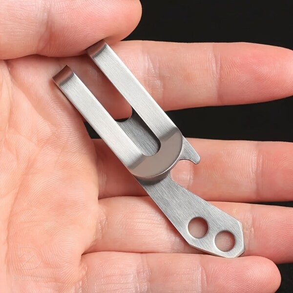 Kẹp tiền edc inox thép không gỉ 3 in 1