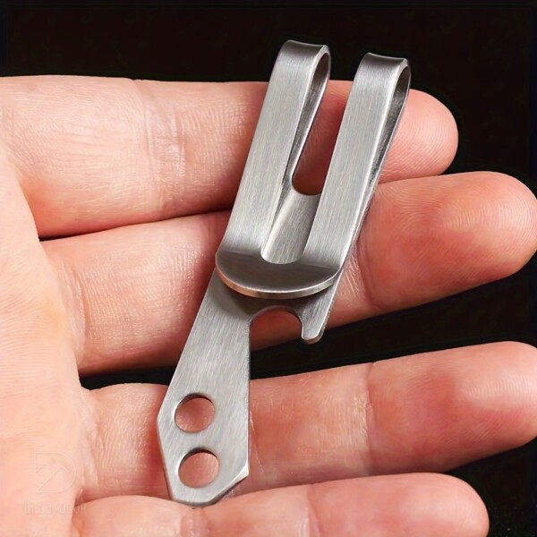 Kẹp tiền edc inox thép không gỉ 3 in 1