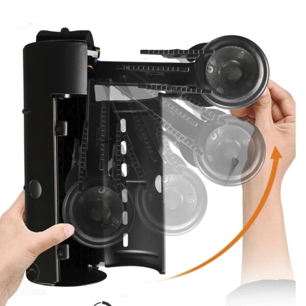 Bếp ga xếp gọn dã ngoại 2800w kèm van điều áp