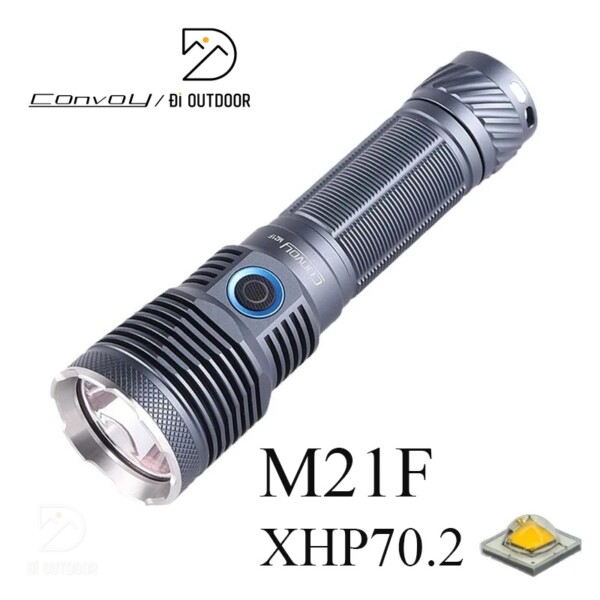 Đèn pin siêu sáng 2500lumen convoy m21f