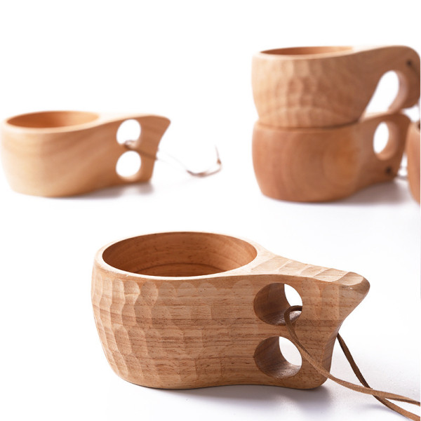 Cốc gỗ kuksa 300ml