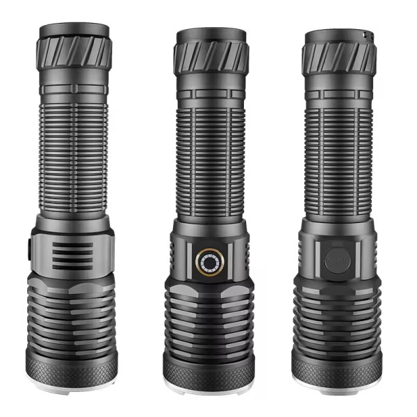 Đèn pin xhp50 sạc type-c chống nước ipx4 30w - ảnh 4