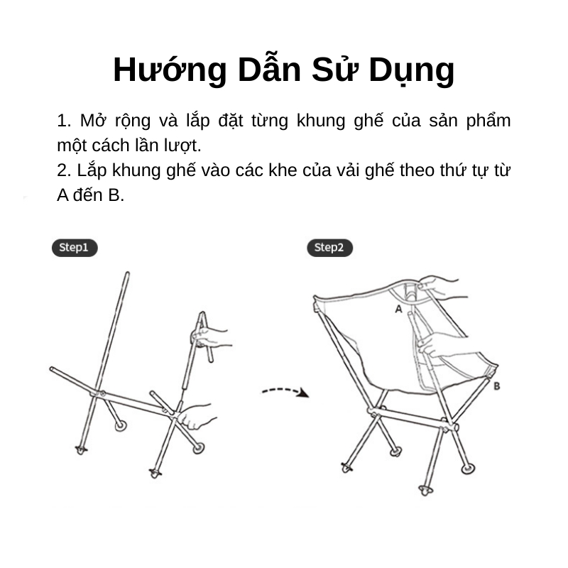 Ghế xếp l04 naturehike cnk2450jj015 | nhẹ & bền Ghế xếp l04 naturehike cnk2450jj015 | nhẹ & bền