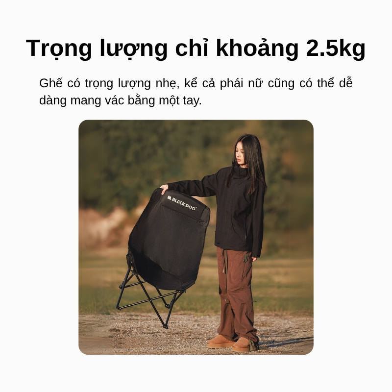 Ghế dã ngoại black dog cbd2450jj039 | tựa lưng cao Ghế dã ngoại black dog cbd2450jj039 | tựa lưng cao