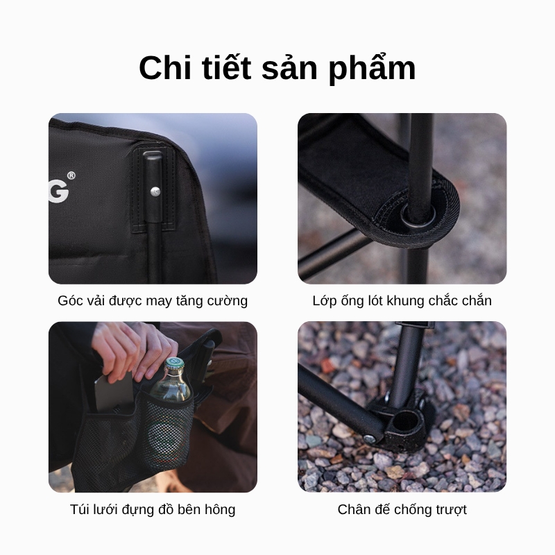 Ghế dã ngoại black dog cbd2450jj039 | tựa lưng cao Ghế dã ngoại black dog cbd2450jj039 | tựa lưng cao