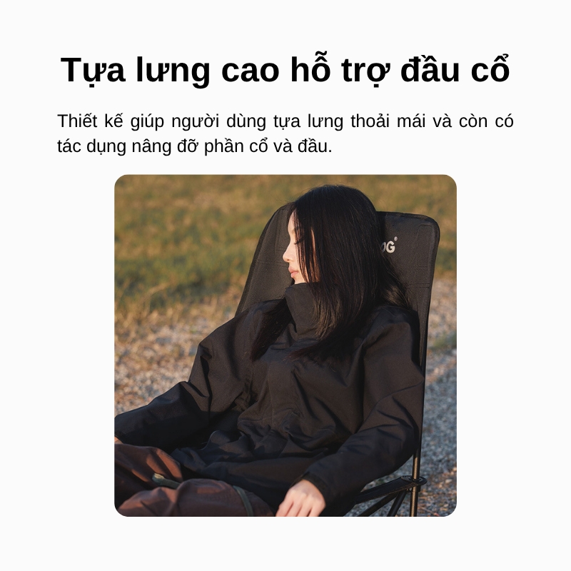 Ghế dã ngoại black dog cbd2450jj039 | tựa lưng cao Ghế dã ngoại black dog cbd2450jj039 | tựa lưng cao