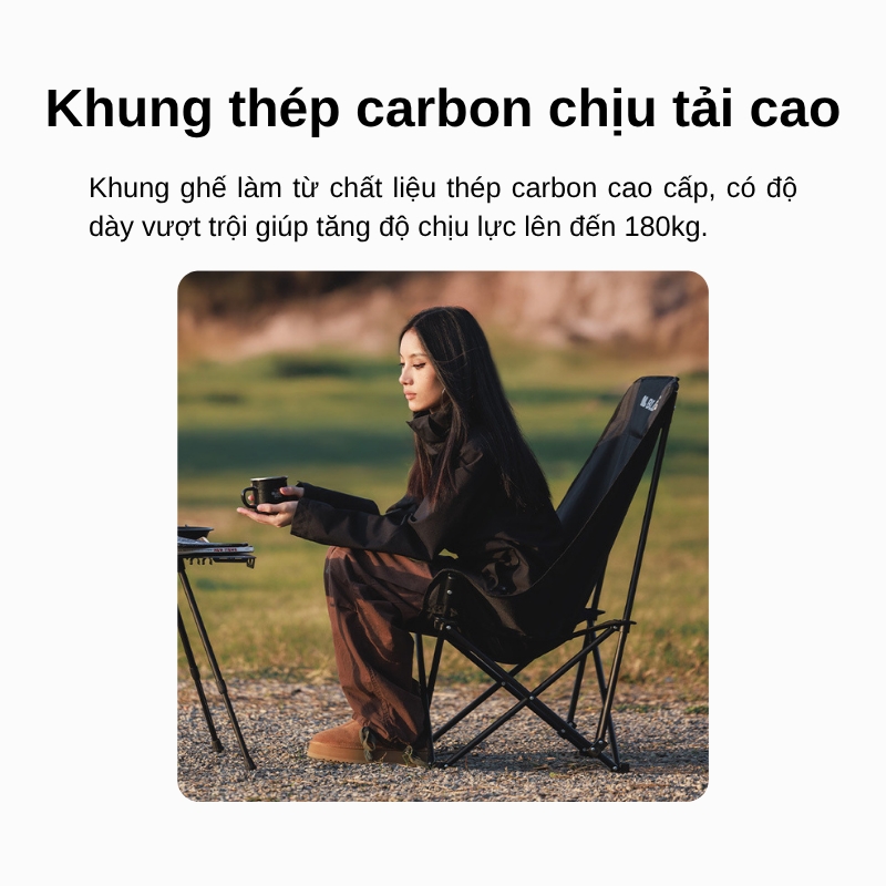 Ghế dã ngoại black dog cbd2450jj039 | tựa lưng cao Ghế dã ngoại black dog cbd2450jj039 | tựa lưng cao