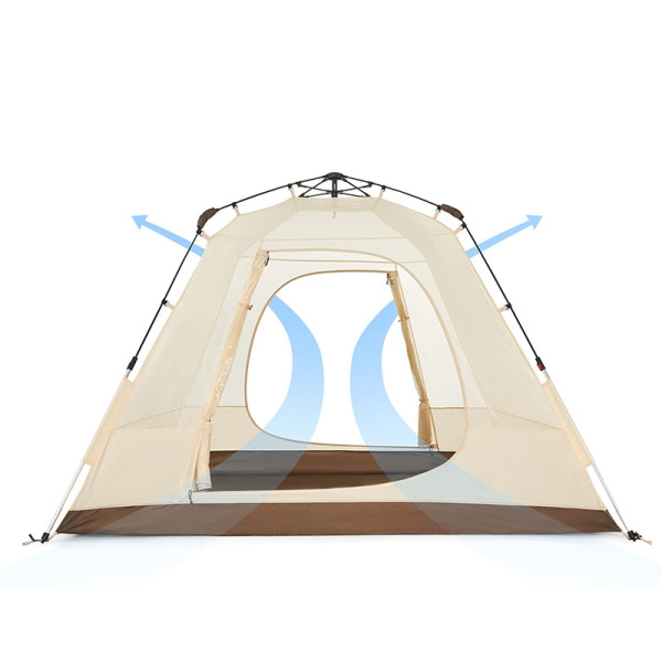 Lều camping tự bung khung nhôm cho gia đình