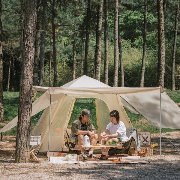 Lều có mái hiên naturehike