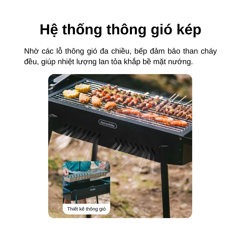 Bếp nướng đứng đa năng naturehike cnk2550cf013 | moyan Bếp nướng đứng đa năng naturehike cnk2550cf013 | moyan
