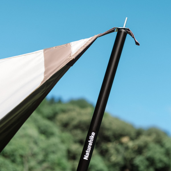 Thanh chống tăng bạt naturehike cnk2550pj010 chi tiết đầu trên buộc guyline