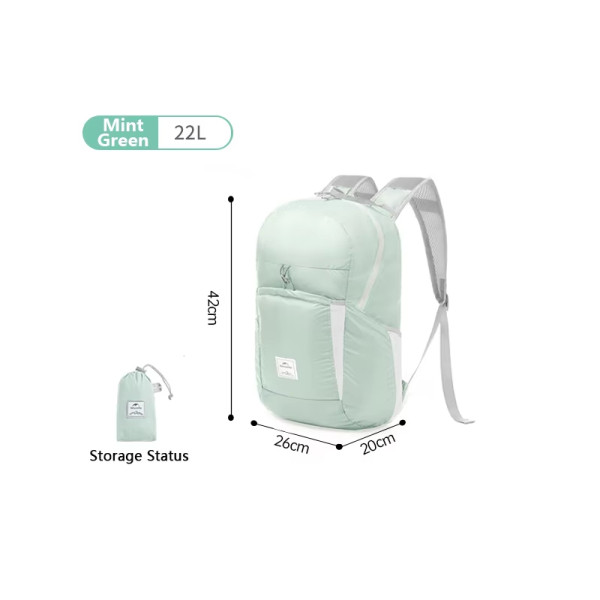 Balo gấp gọn naturehike yunyan 18–22-30l nh17a012-b - ảnh 10