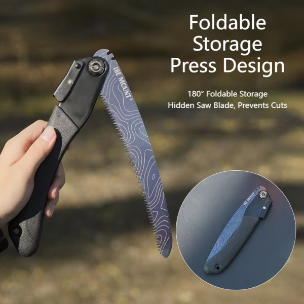 Cưa xếp cắt cành ise mount gấp gọn mang đi rừng