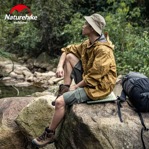 Đệm ngồi cắm trại naturehike nh20pj025 chống ẩm khi ngồi đất