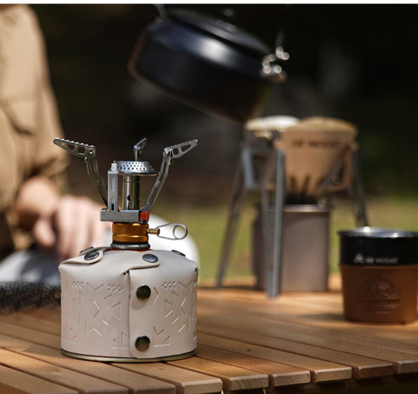 Bếp gas gấp gọn dùng hiking trekking du lịch bụi