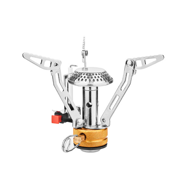 Bếp gas mini gấp gọn ise mount có đánh lửa - ảnh 2