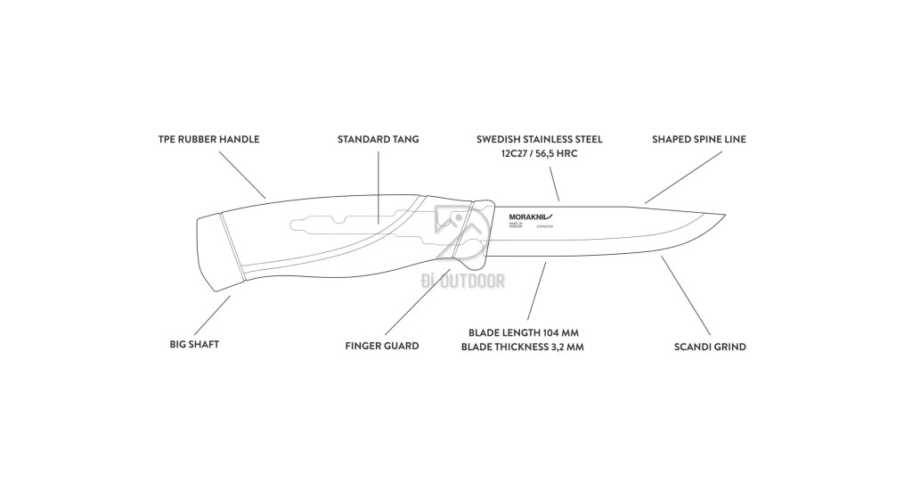 Dao morakniv companion heavyduty (s) Dao morakniv companion heavyduty (s)