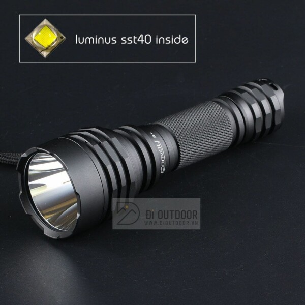 Đèn pin convoy c8 - led luminus sst40 -2000lumens