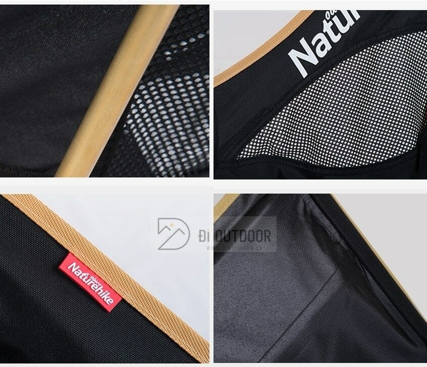 Ghế xếp gọn cắm trại dã ngoại có tựa đầu thương hiệu naturehike