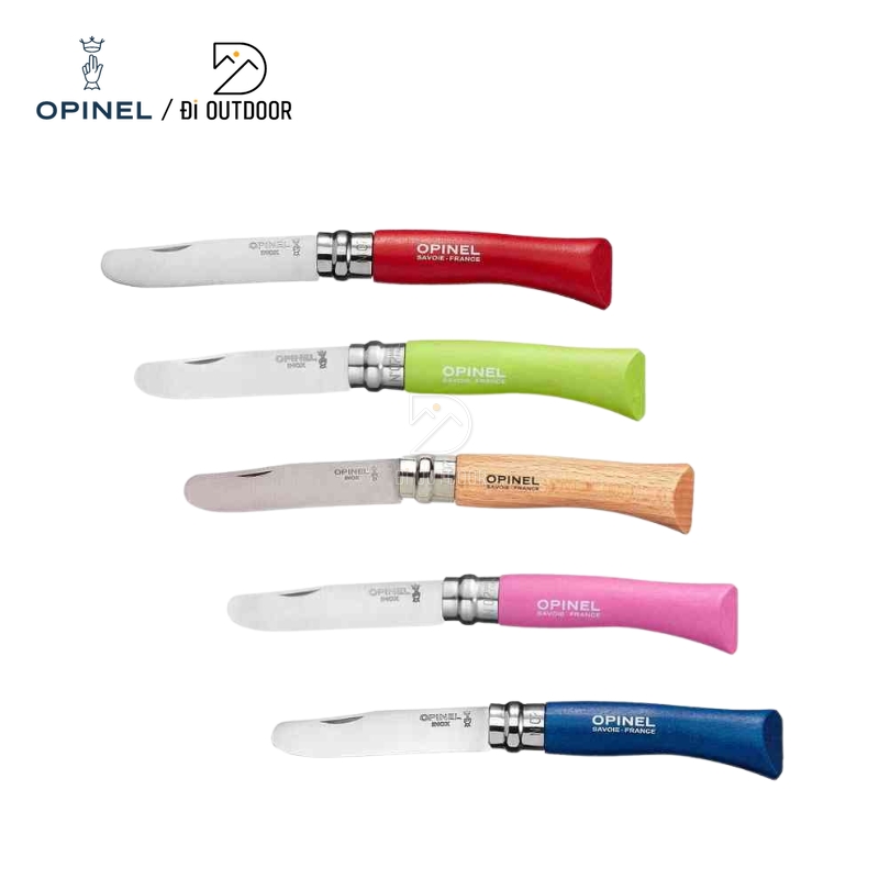 Dao đầu tròn opinel no 7 round ended – stainless steel Dao đầu tròn opinel no 7 round ended - stainless steel - ảnh 1