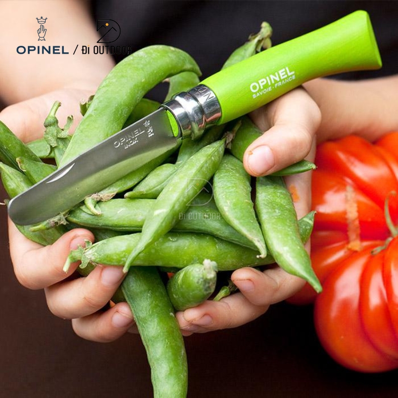 Dao đầu tròn opinel no 7 round ended - stainless steel Dao đầu tròn opinel no 7 round ended - stainless steel