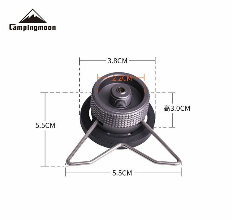 Đầu chuyển đổi bình gas dã ngoại campingmoon Đầu chuyển đổi bình gas dã ngoại campingmoon