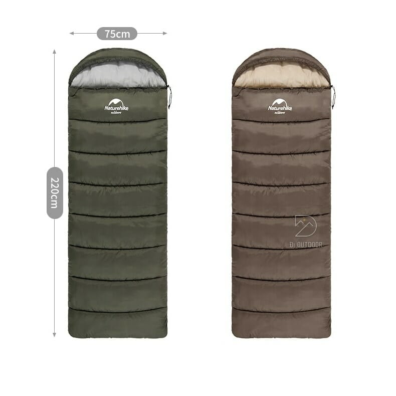 Túi ngủ mùa đông u250 naturehike nh20msd07 Túi ngủ mùa đông naturehike u250