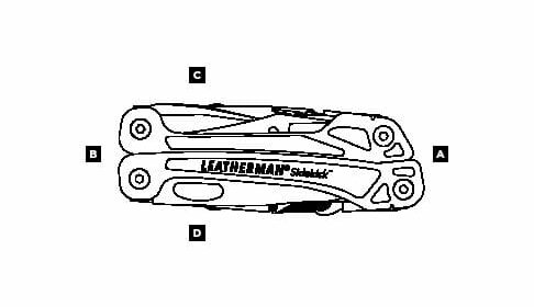 Kìm đa năng leatherman sidekick® - multi-tool (14 in 1) Kìm đa năng leatherman sidekick® - multi-tool (14 in 1)