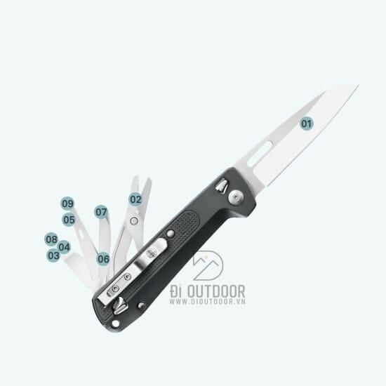 Dao xếp đa năng leatherman free k4 - knives