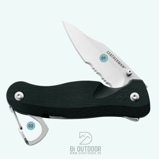 Dao xếp đa năng leatherman crater c33lx - knives Dao xếp đa năng leatherman crater c33lx - knives