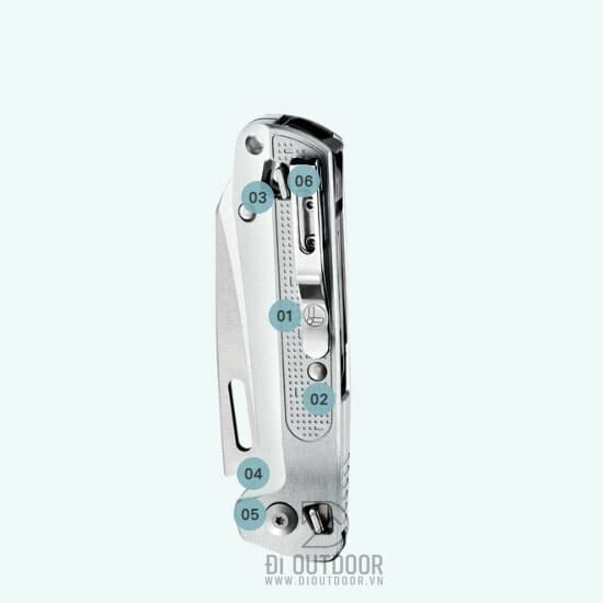 Dao xếp đa năng leatherman free k2x - knives