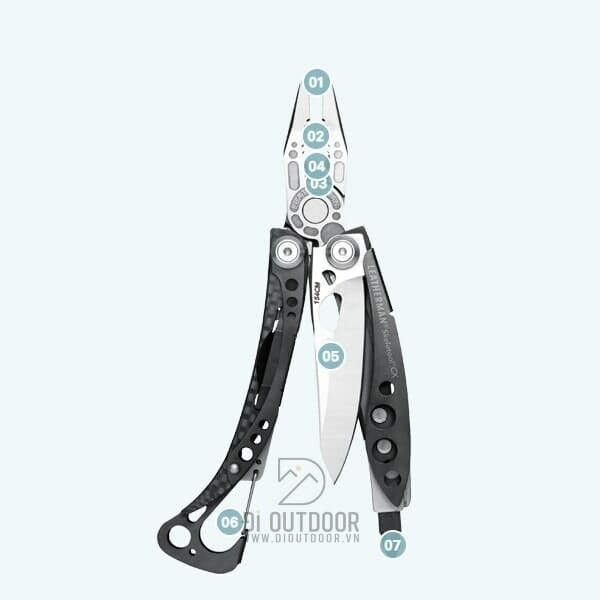 Kìm đa năng leatherman skeletool cx - multi-tool (7 in 1) Kìm đa năng leatherman skeletool cx - multi-tool (7 in 1)