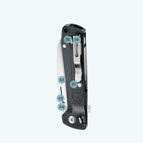 Tính năng nổi bật dao xếp leatherman free k2 - knives