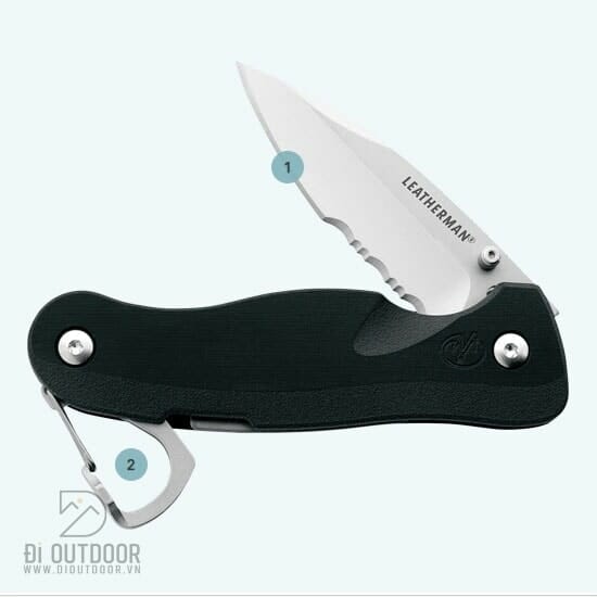 Dao xếp đa năng leatherman crater c33x - knives