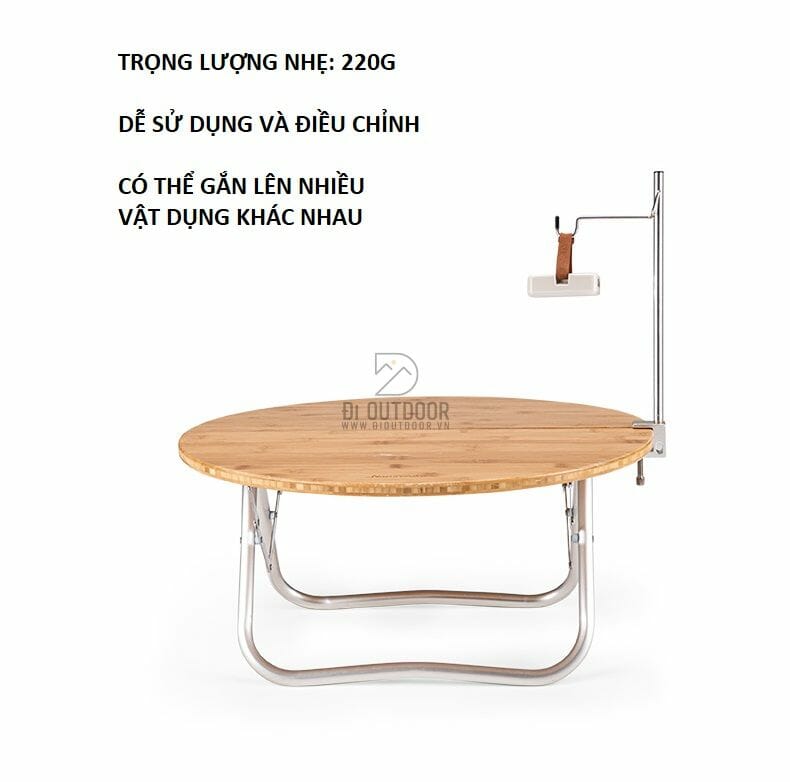 Giá treo đèn naturehike dã ngoại gấp gọn nh20pj001 Giá treo đèn dã ngoại gấp gọn siêu nhẹ naturehike nh20pj001