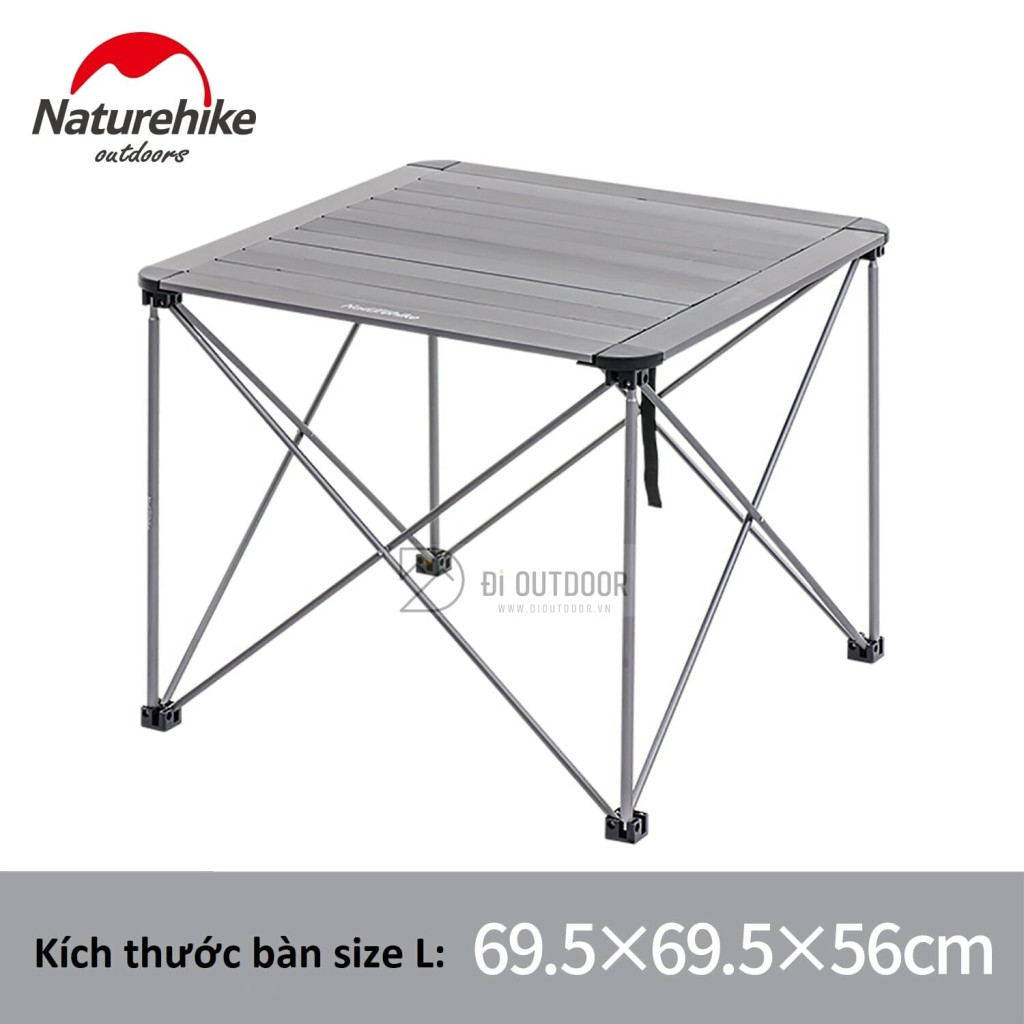 Bàn nhôm dã ngoại naturehike nh16z016-l