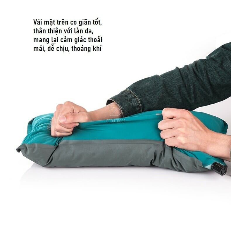 Gối tự bơm hơi naturehike nh17a001-l dã ngoại Gối tự bơm hơi naturehike nh17a001-l dã ngoại cắm trại