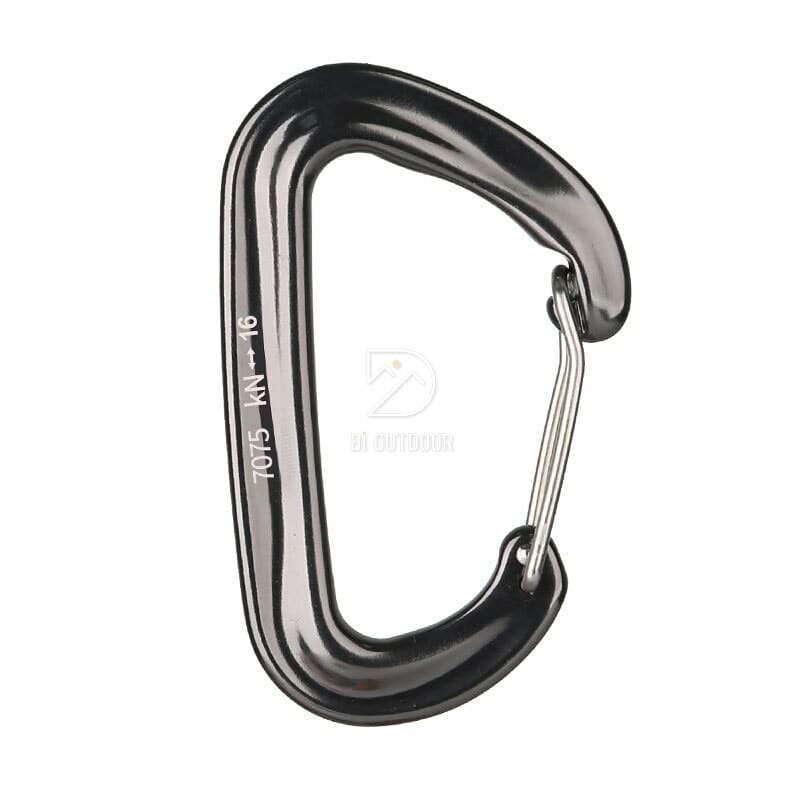 Móc khóa mắc võng 16kn - carabiner 1600kg